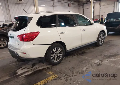 2018 Nissan Pathfinder Sv z USA, uszkodzony, nr VIN 5N1DR2MN8JC622236